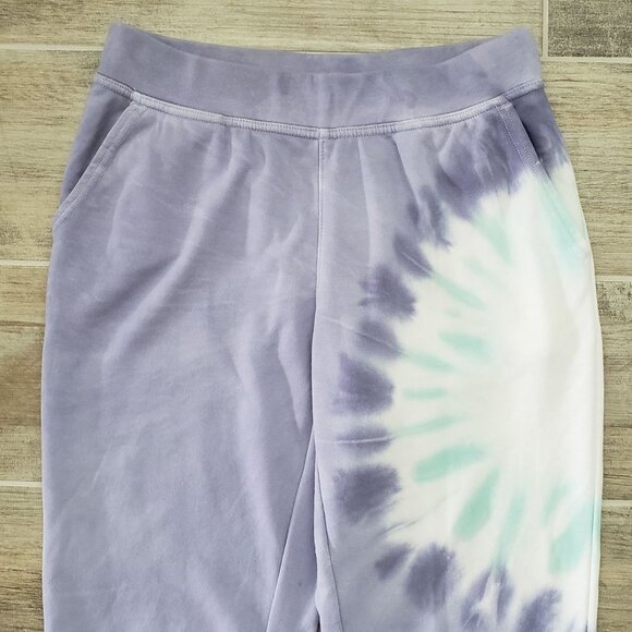 WildFox Spun Tie Dye Tapered Sweat Joggers Pants S - Picture 3 of 7